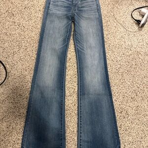 7 for all mankind Dojo distressed authentic light jeans. Brand new with tags.